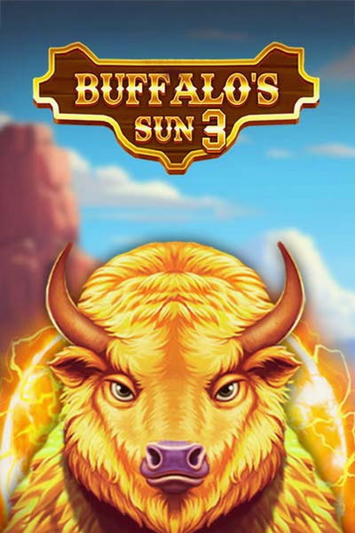 Omslag for spillet Buffalo's Sun 3 i Kingmaker Casino sin lobby